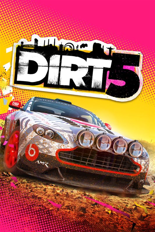 Dirt 5 box art for Xbox One